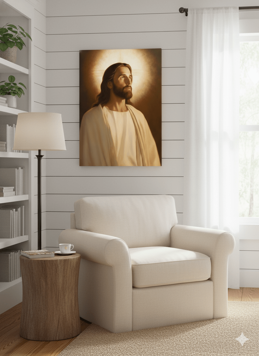 Our Blessed Savior Jesus Christ Canvas Print - ChristVisions