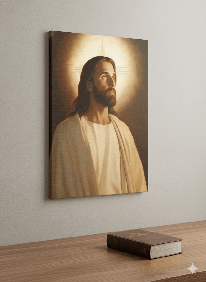 Our Blessed Savior Jesus Christ Canvas Print - ChristVisions