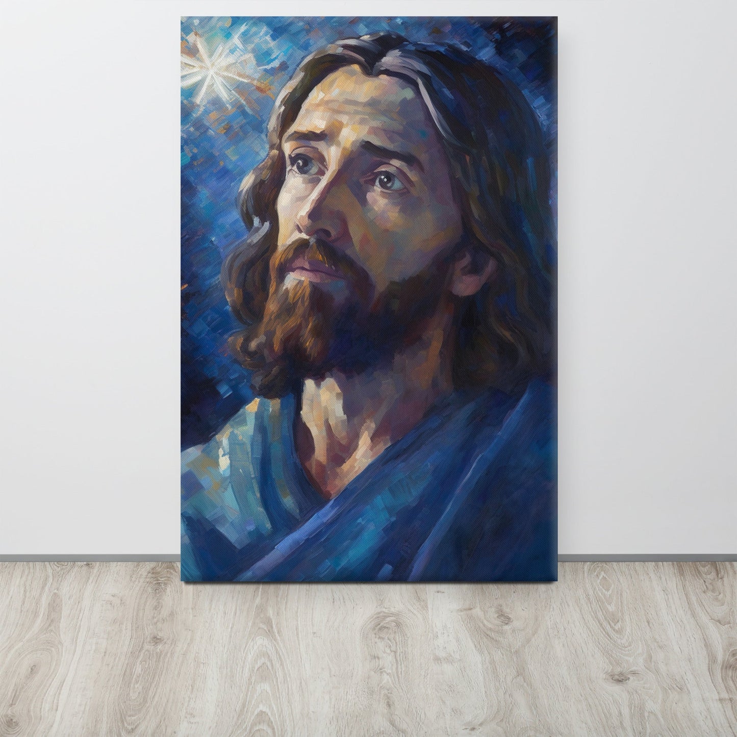 Our Guiding Light Jesus Canvas Print - ChristVisions