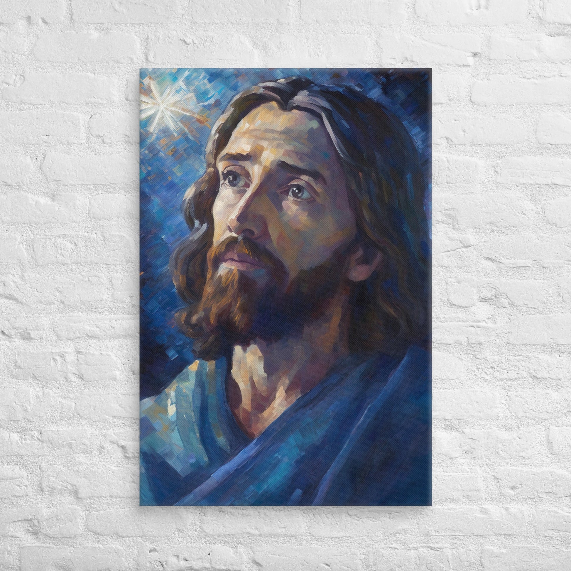 Our Guiding Light Jesus Canvas Print - ChristVisions