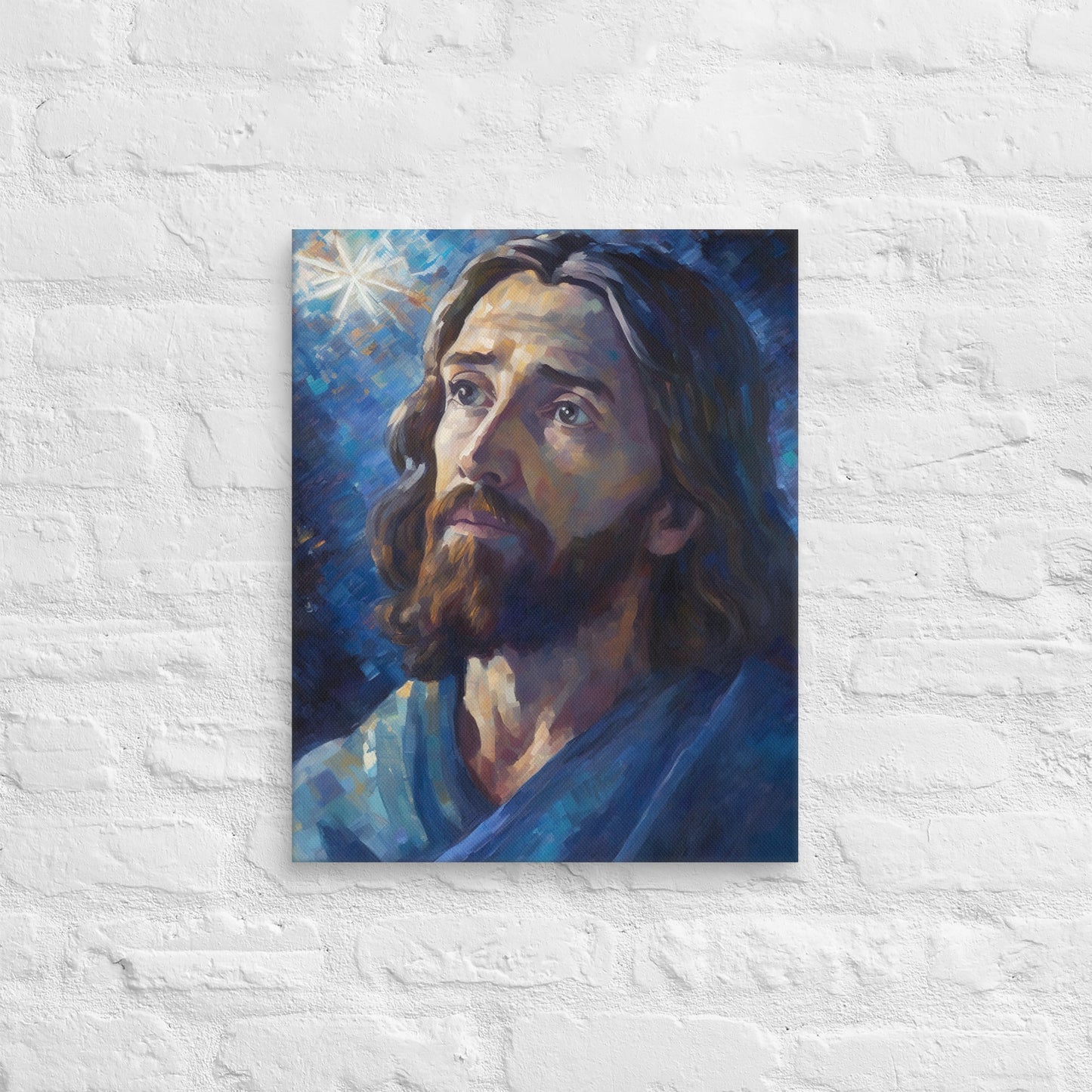 Our Guiding Light Jesus Canvas Print - ChristVisions