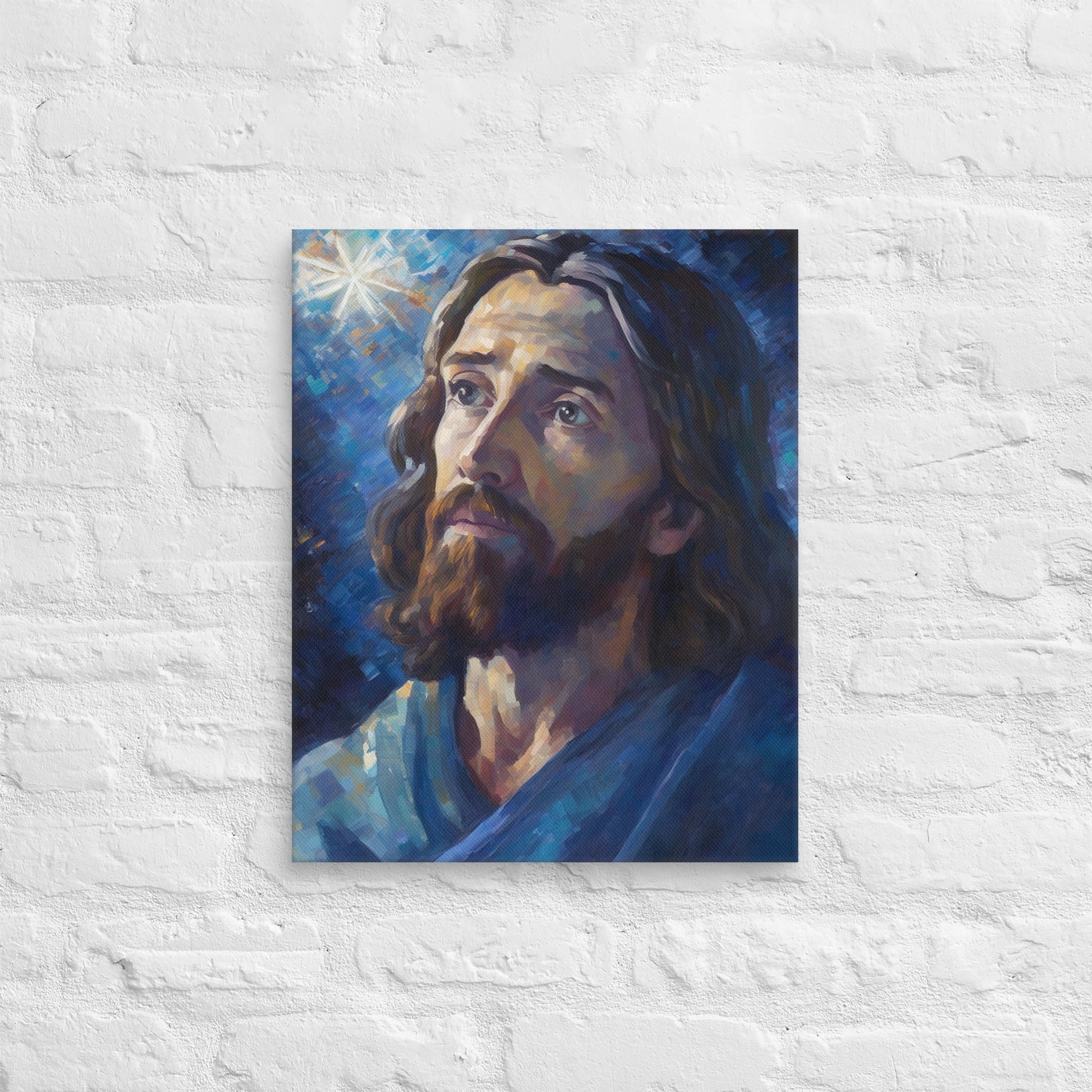 Our Guiding Light Jesus Canvas Print - ChristVisions