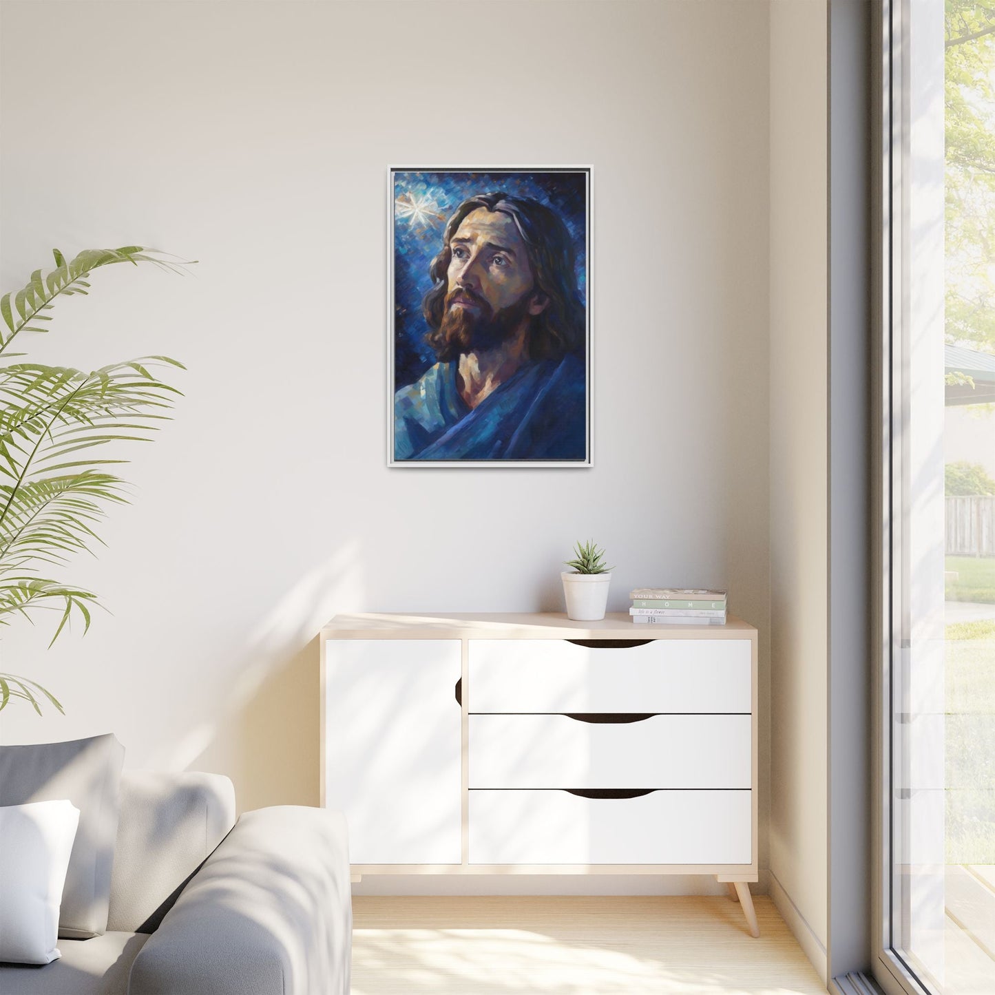 Our Guiding Light Jesus | Canvas Print