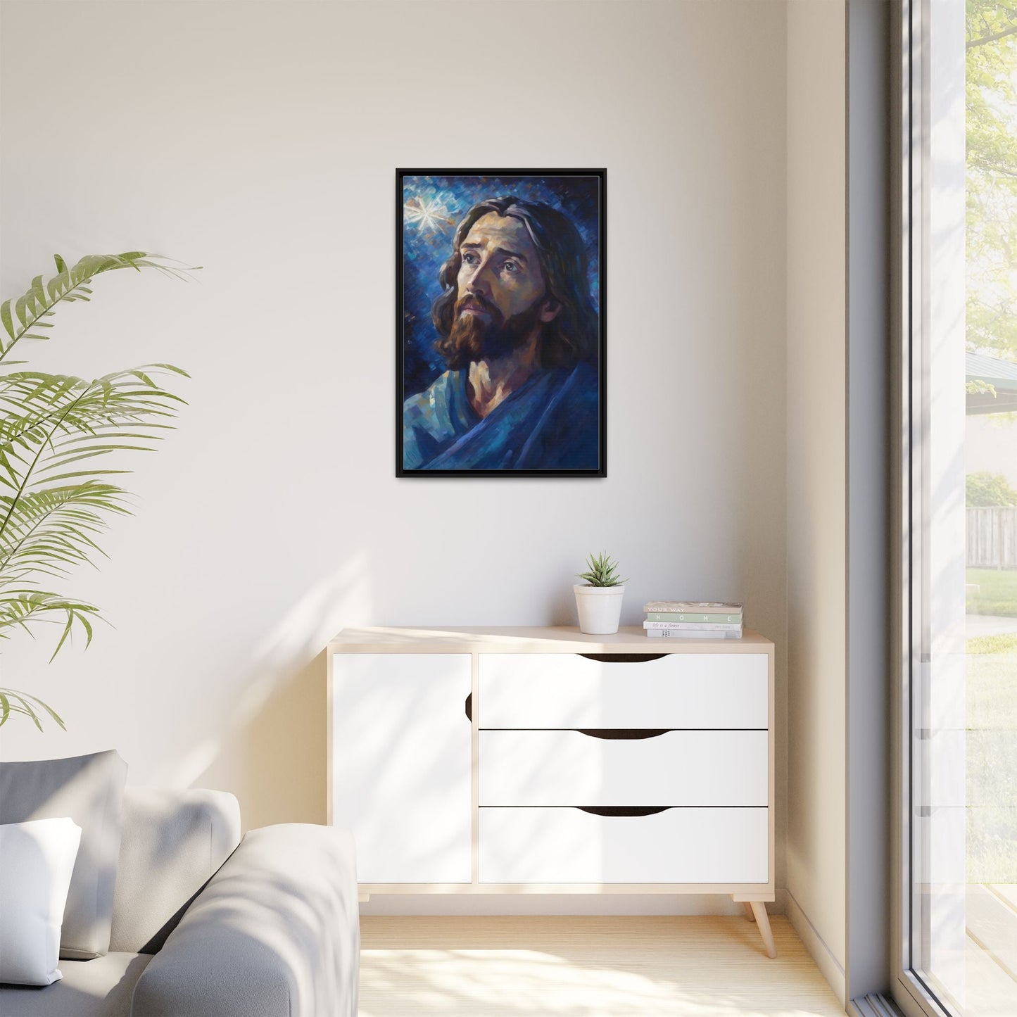 Our Guiding Light Jesus | Canvas Print