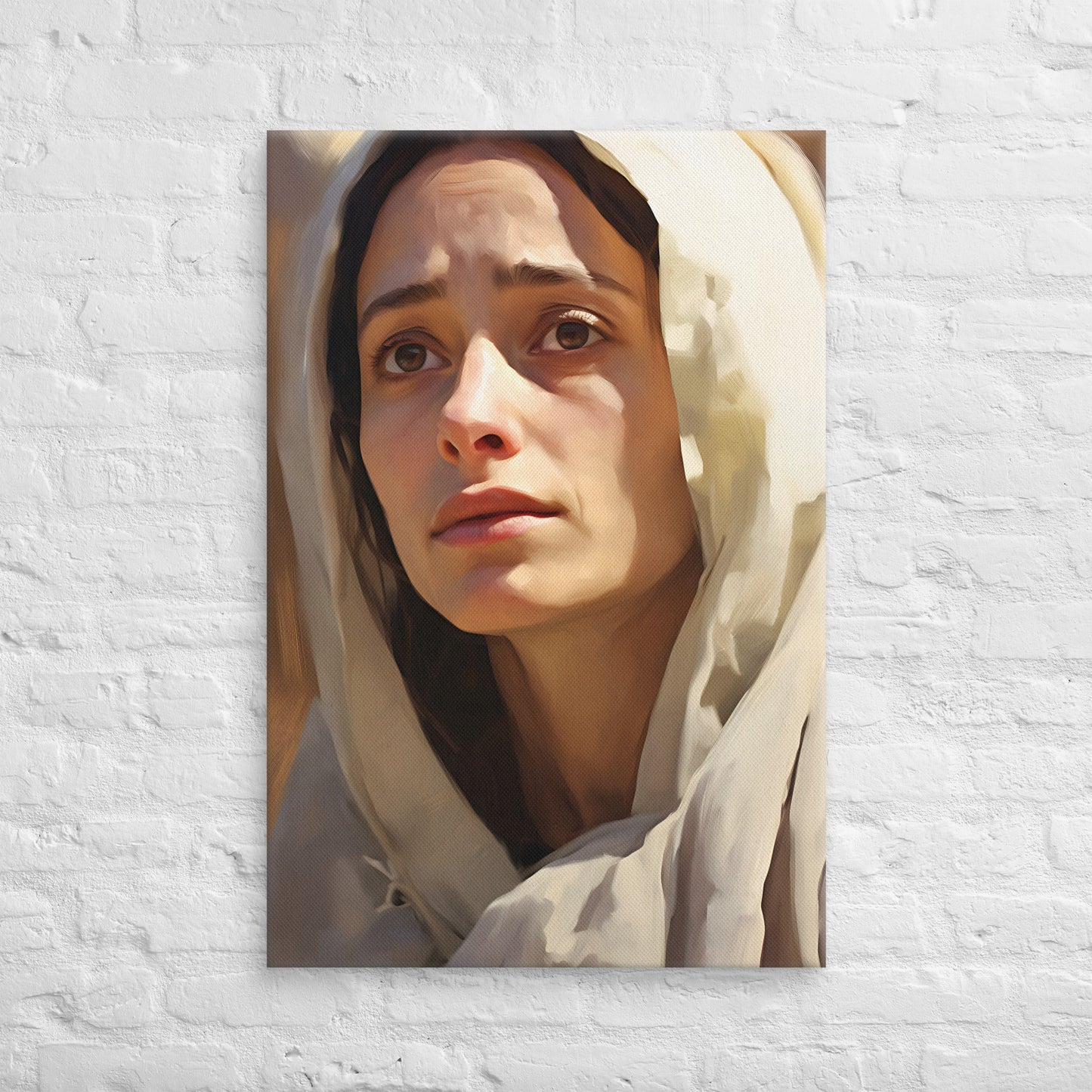 Our Lady Of Sorrows Canvas Print - ChristVisions