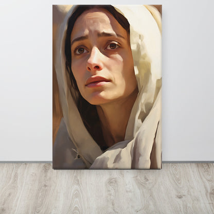 Our Lady Of Sorrows Canvas Print - ChristVisions
