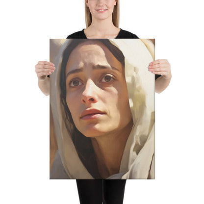 Our Lady Of Sorrows Canvas Print - ChristVisions