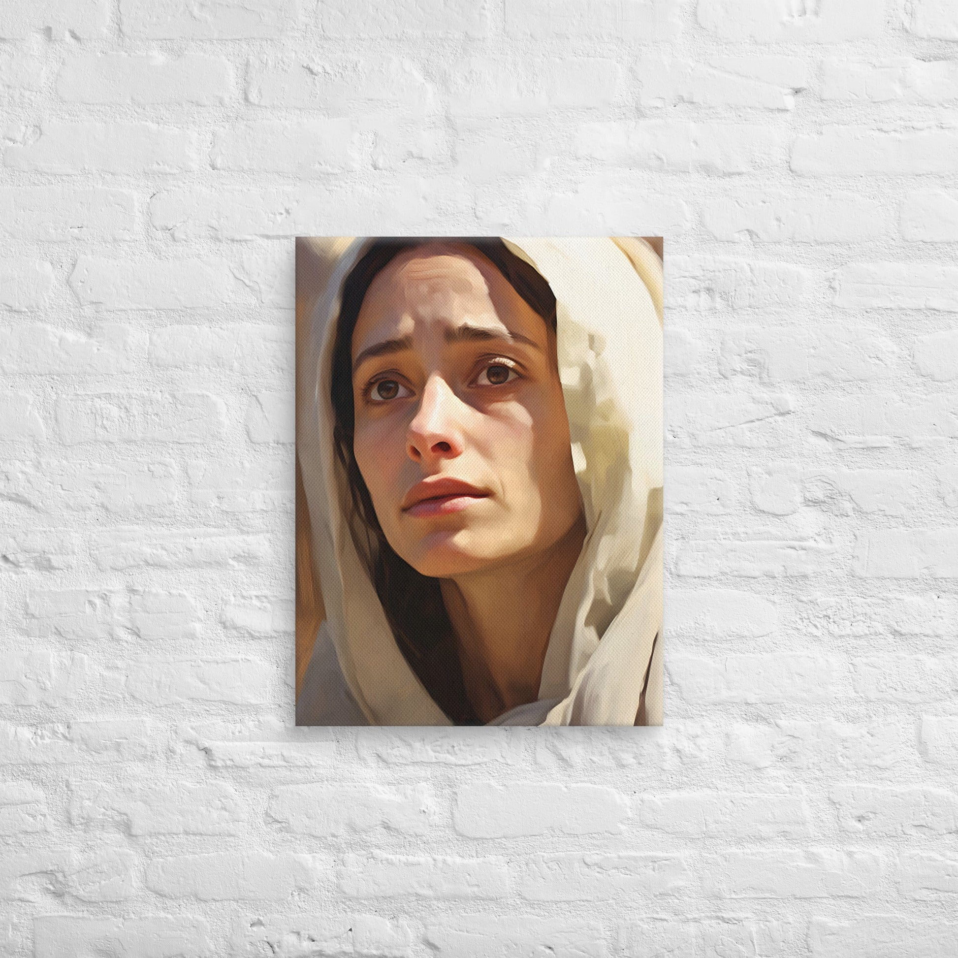 Our Lady Of Sorrows Canvas Print - ChristVisions