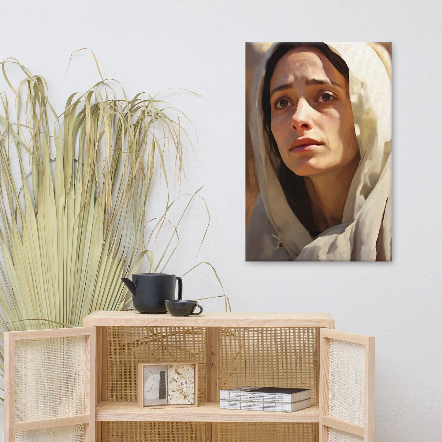 Our Lady Of Sorrows Canvas Print - ChristVisions