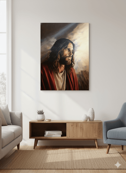 Our Strong Savior Jesus Canvas Print - ChristVisions