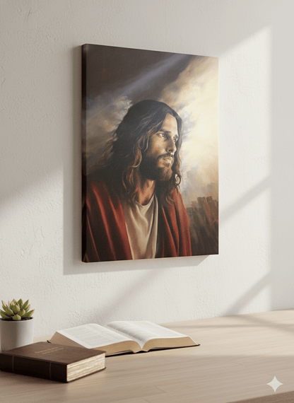 Our Strong Savior Jesus Canvas Print - ChristVisions