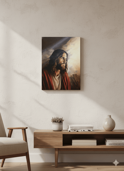 Our Strong Savior Jesus Canvas Print - ChristVisions