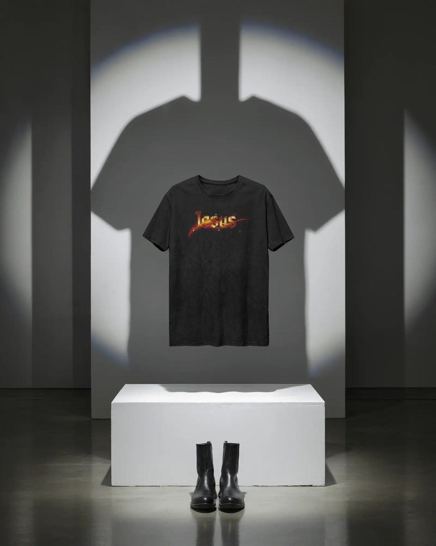 Pentecost Flame Jesus T-Shirt - ChristVisions