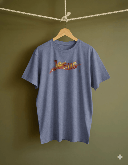 Pentecost Flame Jesus T-Shirt - ChristVisions