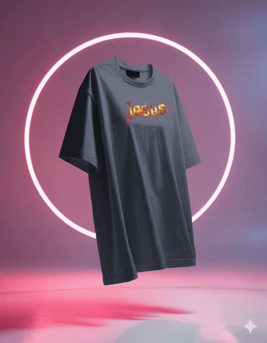 Pentecost Flame Jesus T-Shirt - ChristVisions