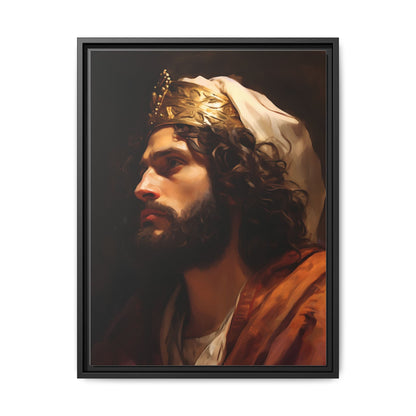 Portrait Of King David | Canvas Print