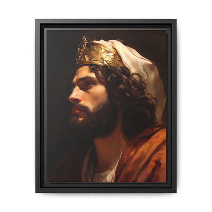 Portrait Of King David | Canvas Print