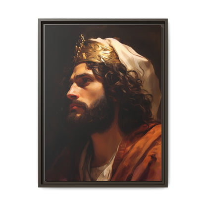 Portrait Of King David | Canvas Print