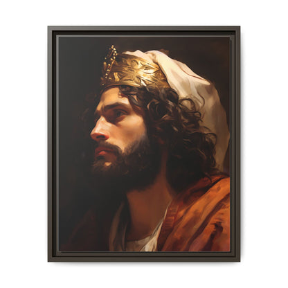 Portrait Of King David | Canvas Print