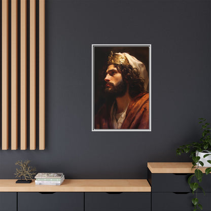 Portrait Of King David | Canvas Print