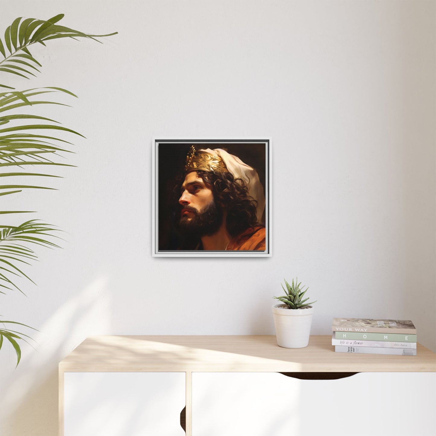 Portrait Of King David | Canvas Print