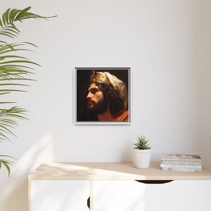 Portrait Of King David | Canvas Print