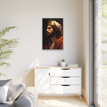 Portrait Of King David | Canvas Print