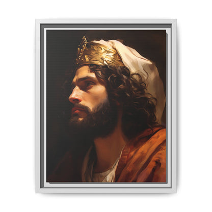 Portrait Of King David | Canvas Print
