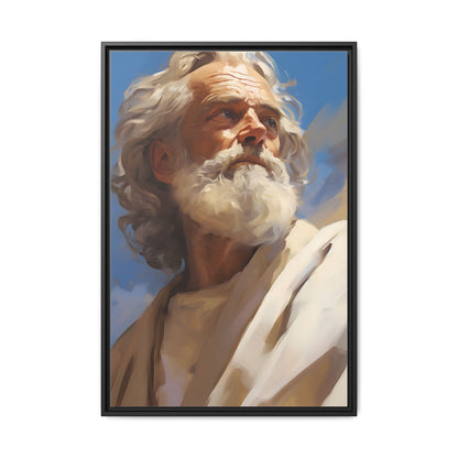Portrait Of Moses | Canvas Print