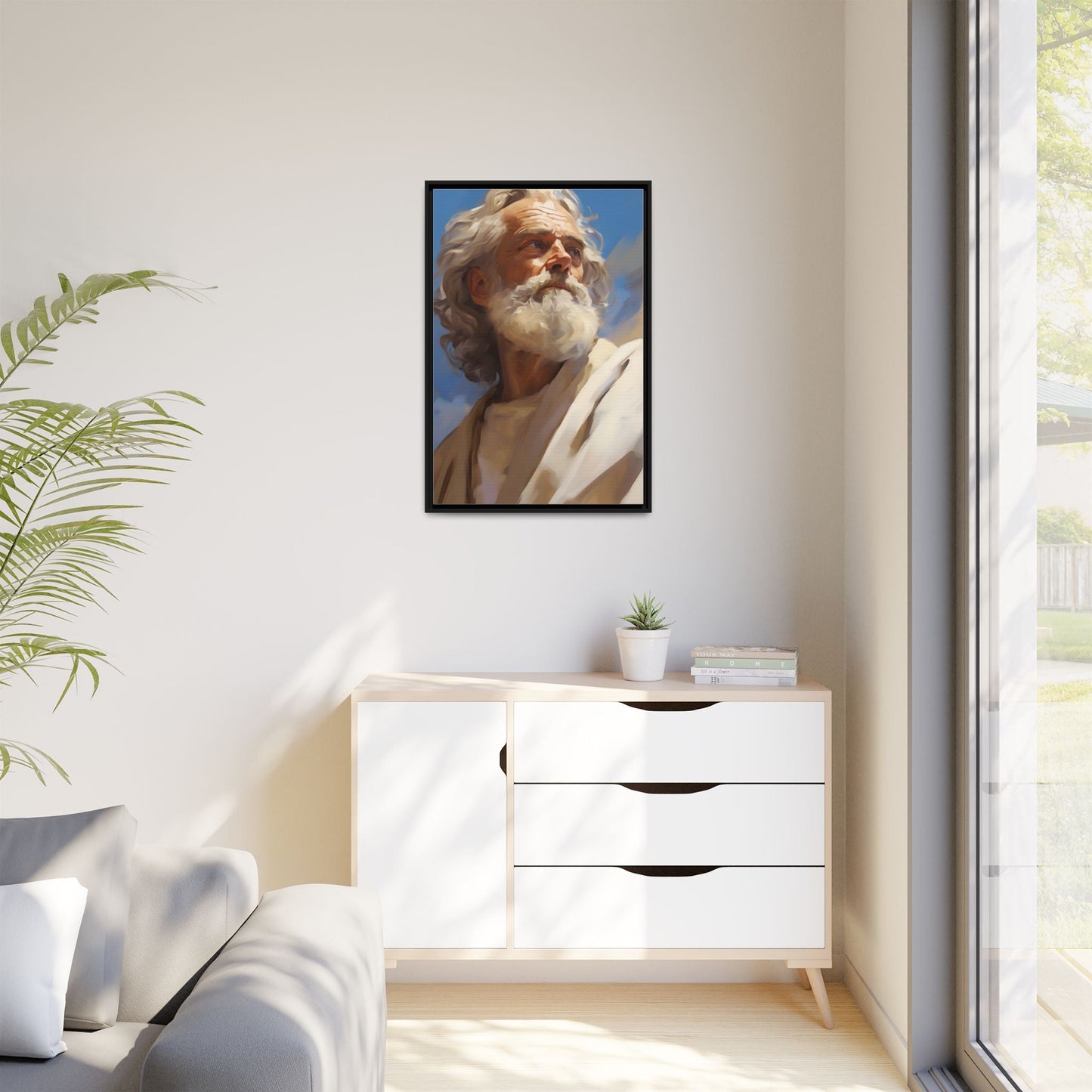Portrait Of Moses | Canvas Print