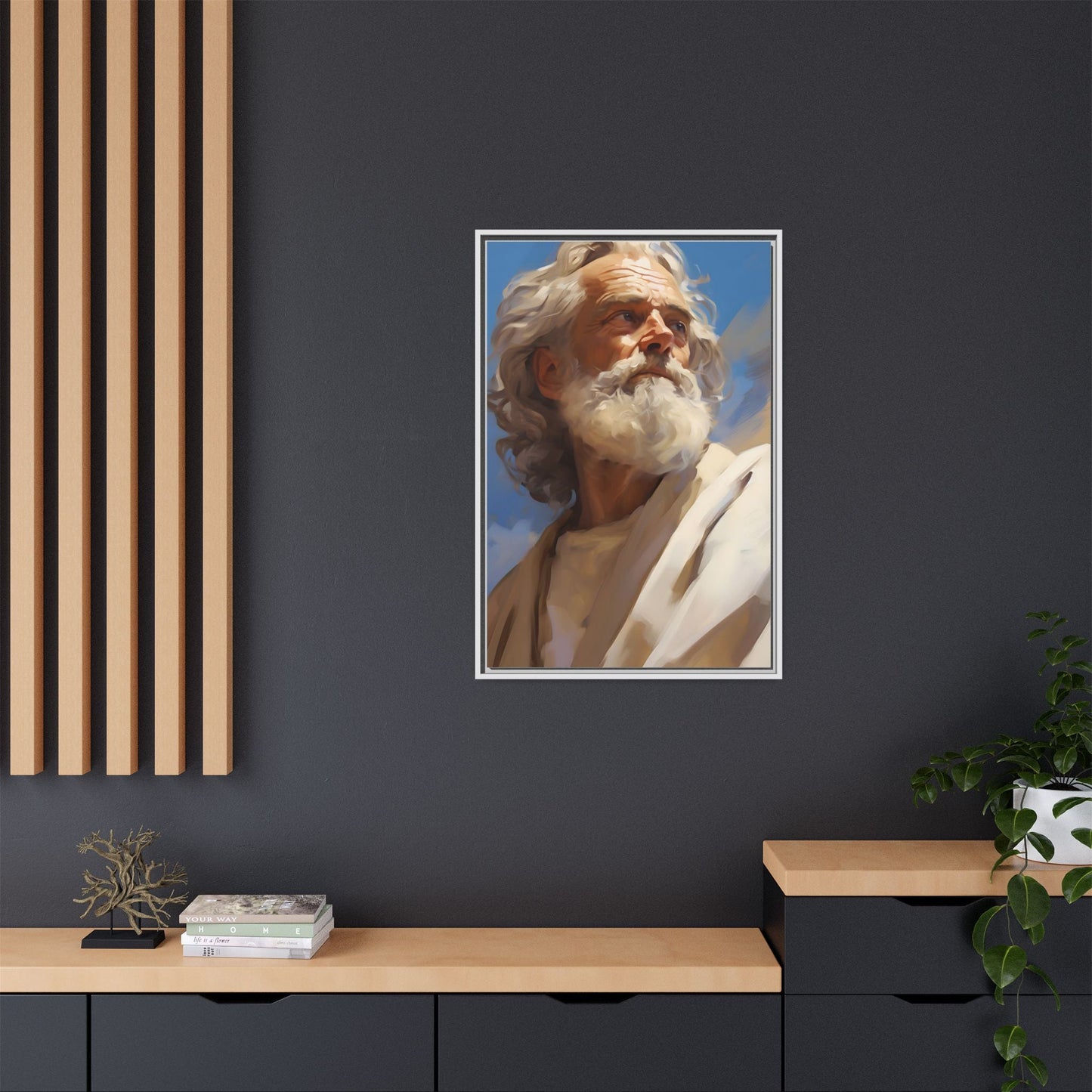 Portrait Of Moses | Canvas Print