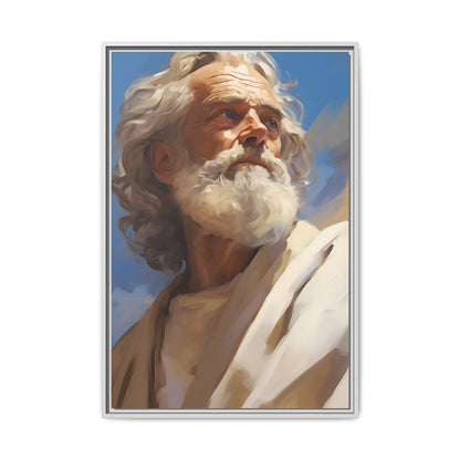 Portrait Of Moses | Canvas Print