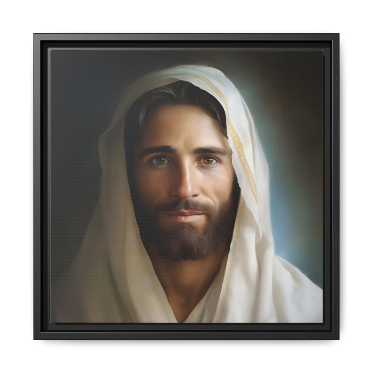 Portrait Of The Messiah Jesus Canvas Print - ChristVisions