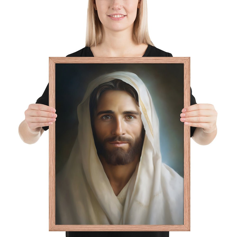 Portrait Of The Messiah Jesus Fine Art Print - ChristVisions