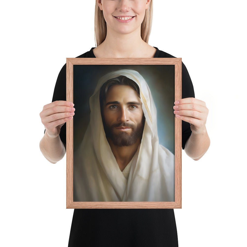 Portrait Of The Messiah Jesus Fine Art Print - ChristVisions