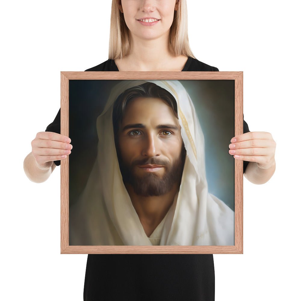Portrait Of The Messiah Jesus Fine Art Print - ChristVisions