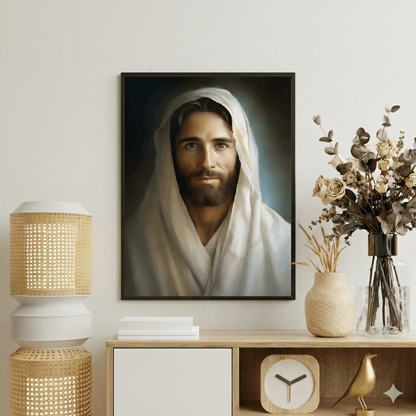 Portrait Of The Messiah Jesus Fine Art Print - ChristVisions