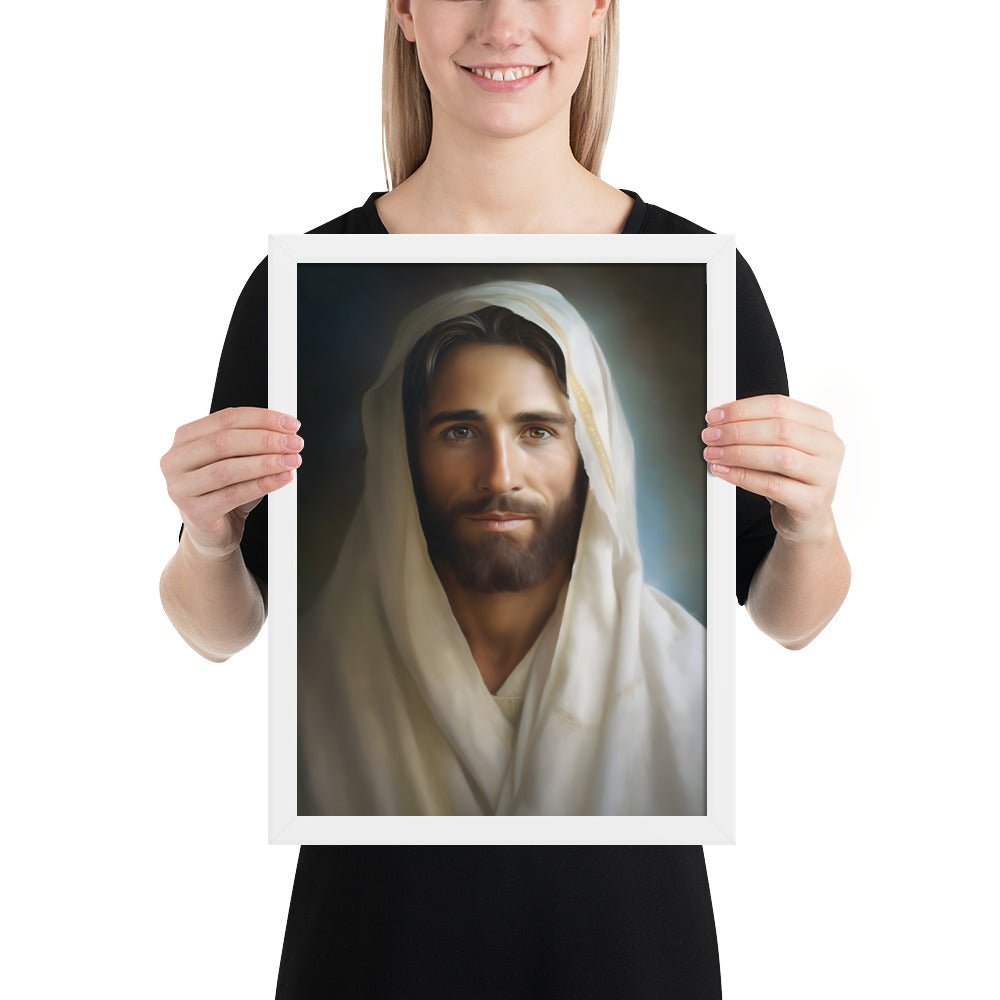 Portrait Of The Messiah Jesus Fine Art Print - ChristVisions