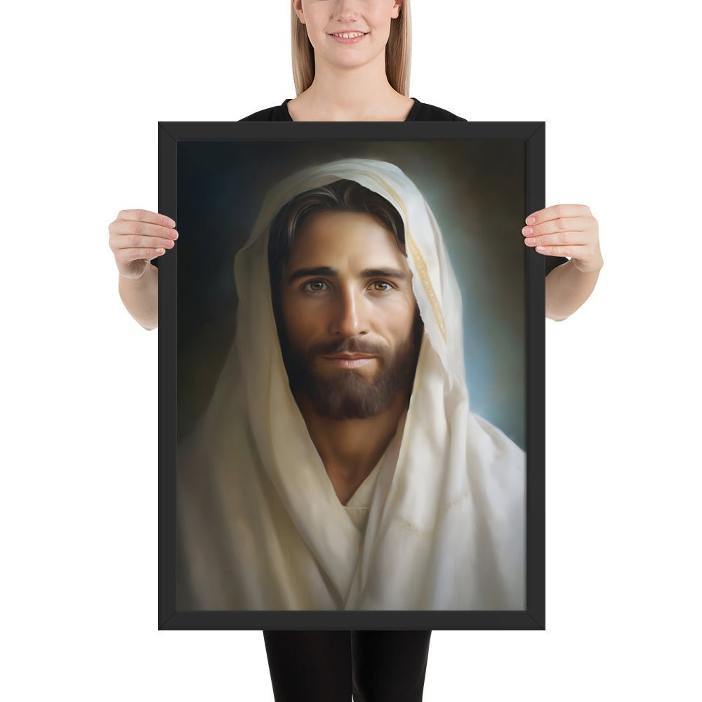 Portrait Of The Messiah Jesus Fine Art Print - ChristVisions