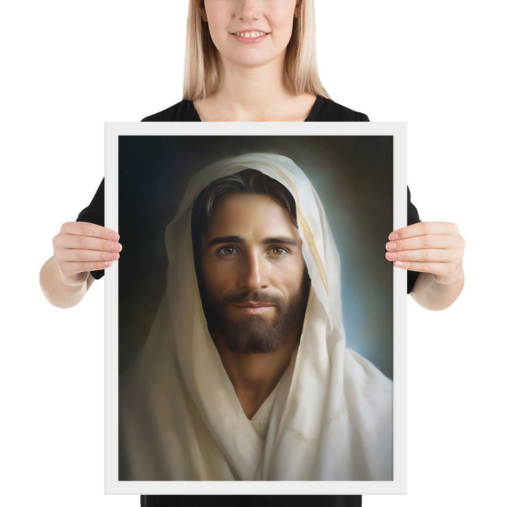 Portrait Of The Messiah Jesus Fine Art Print - ChristVisions