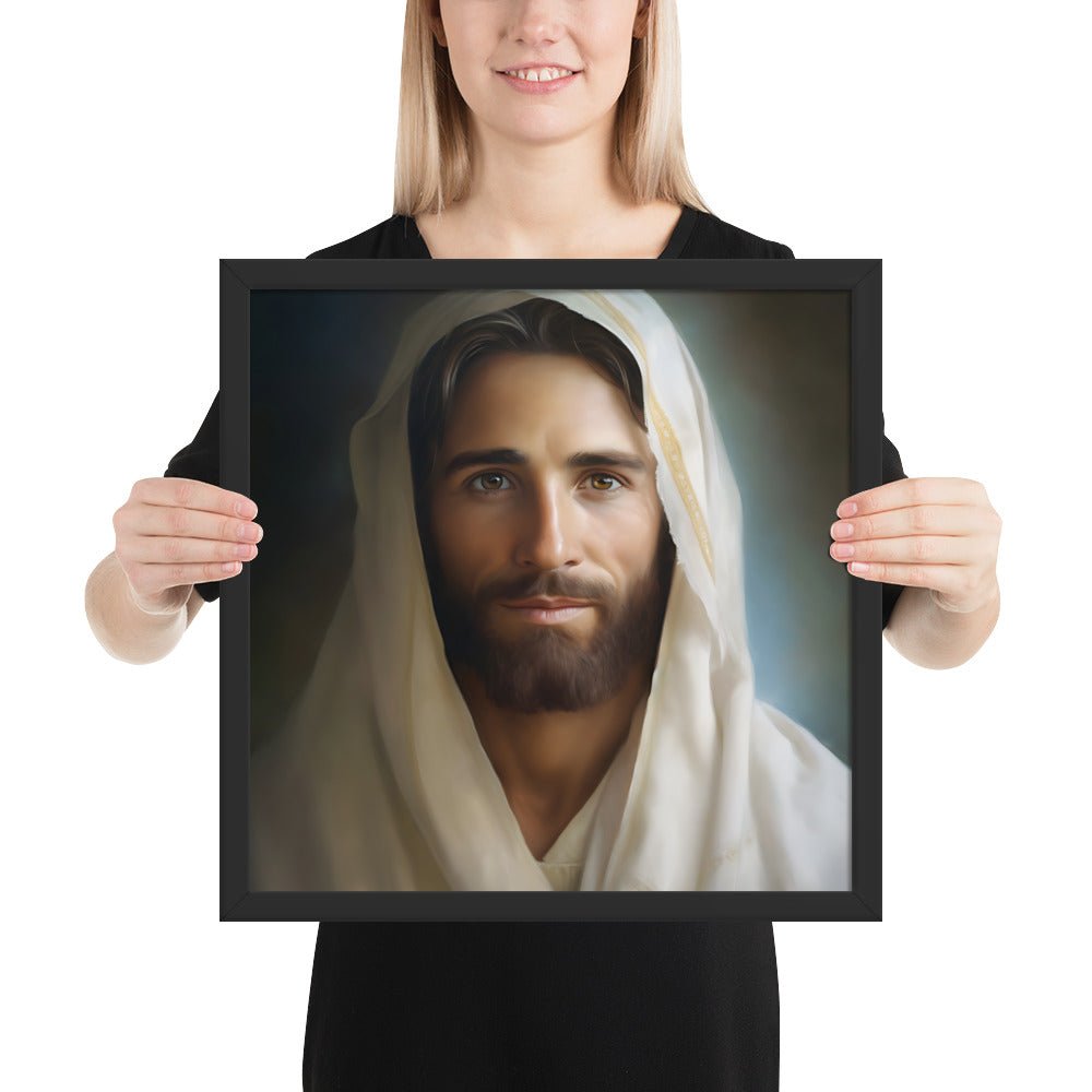 Portrait Of The Messiah Jesus Fine Art Print - ChristVisions
