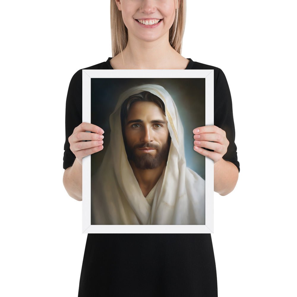Portrait Of The Messiah Jesus Fine Art Print - ChristVisions