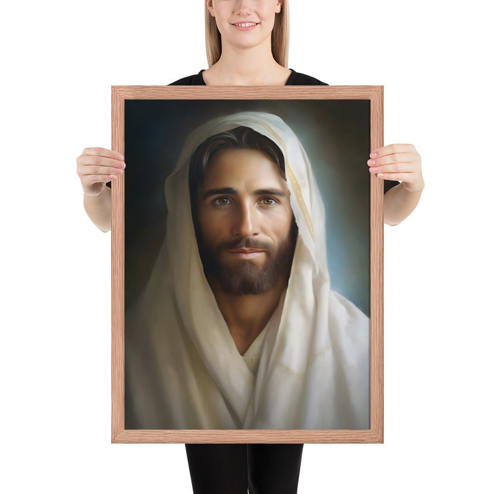 Portrait Of The Messiah Jesus Fine Art Print - ChristVisions