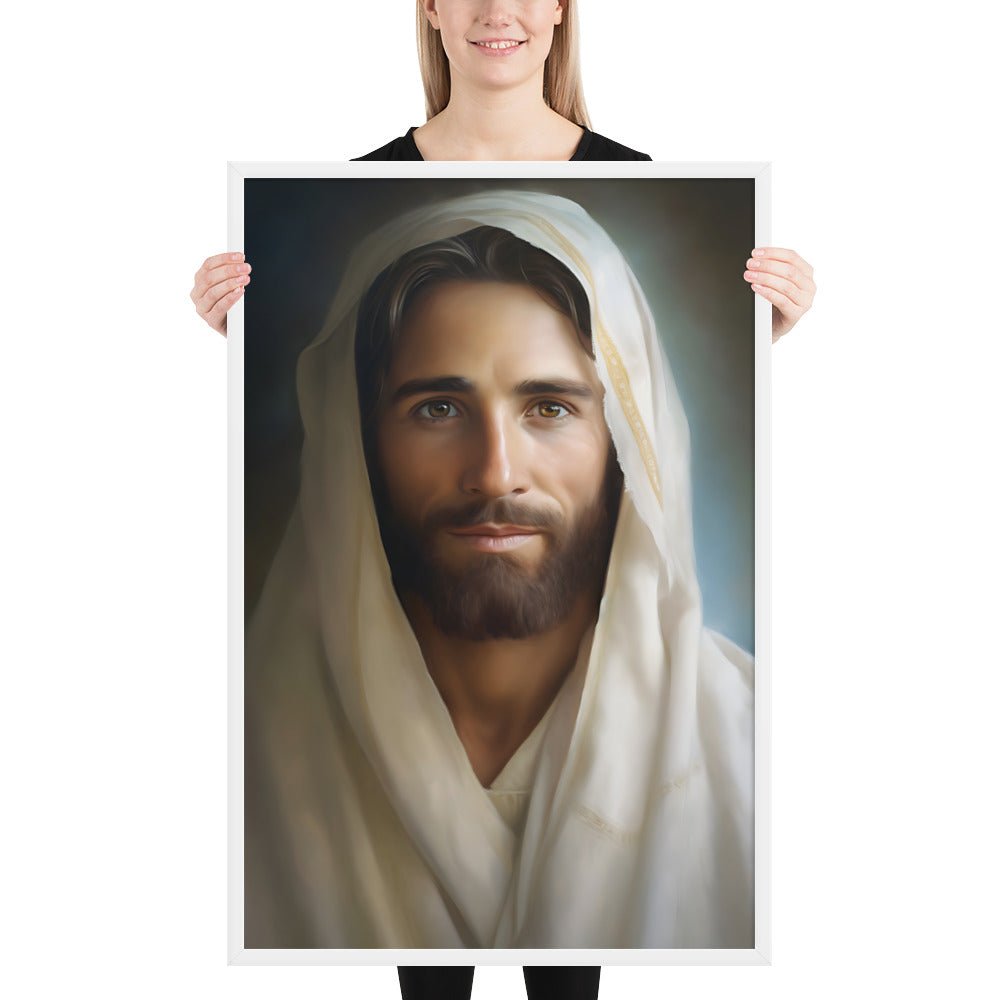 Portrait Of The Messiah Jesus Fine Art Print - ChristVisions