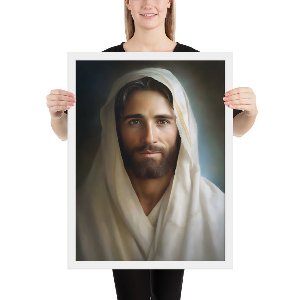 Portrait Of The Messiah Jesus Fine Art Print - ChristVisions