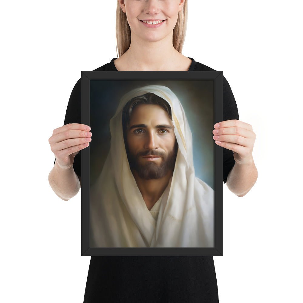 Portrait Of The Messiah Jesus Fine Art Print - ChristVisions