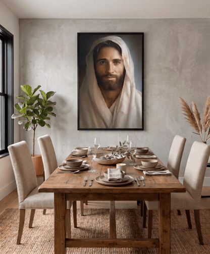 Portrait Of The Messiah Jesus | Fine Art Print