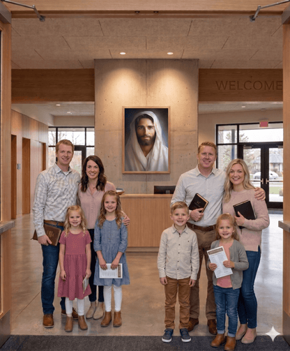 Portrait Of The Messiah Jesus | Fine Art Print