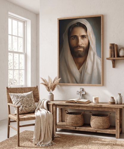 Portrait Of The Messiah Jesus | Fine Art Print