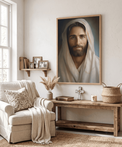 Portrait Of The Messiah Jesus | Fine Art Print
